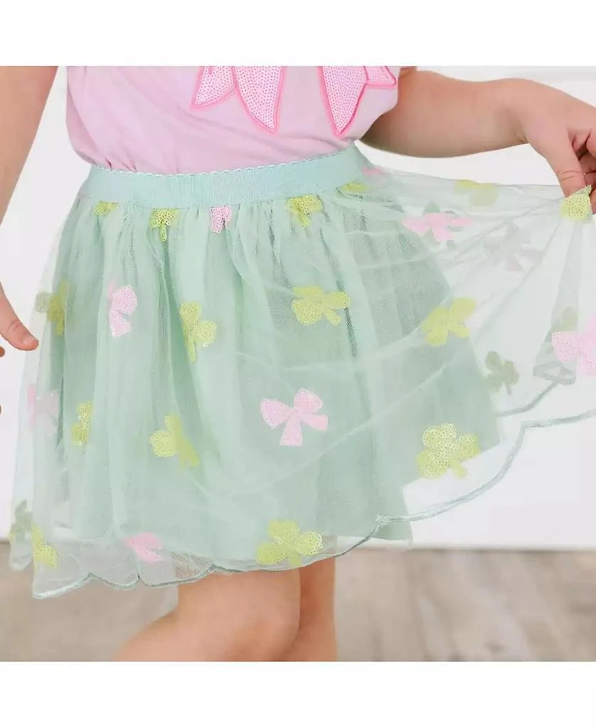 Sweet Wink Little Girls Sweet Shamrock Sequin St. Patrick
s Day Tutu 3