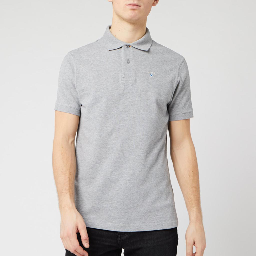 Barbour Barbour Heritage Men's Sports Polo - Grey Marl