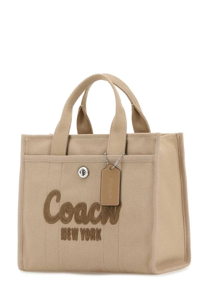 Coach SAND CANVAS CARGO SHOPPING BAG 2