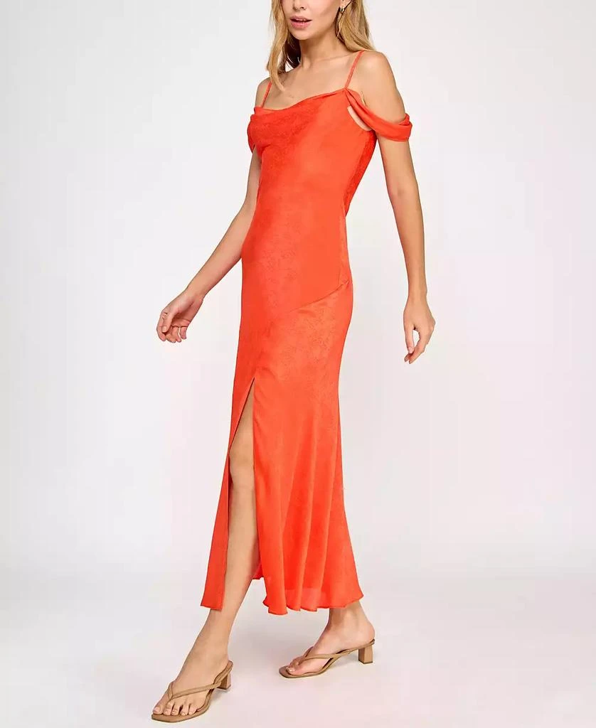 BCX Juniors' Off-The-Shoulder A-Line Dress 3