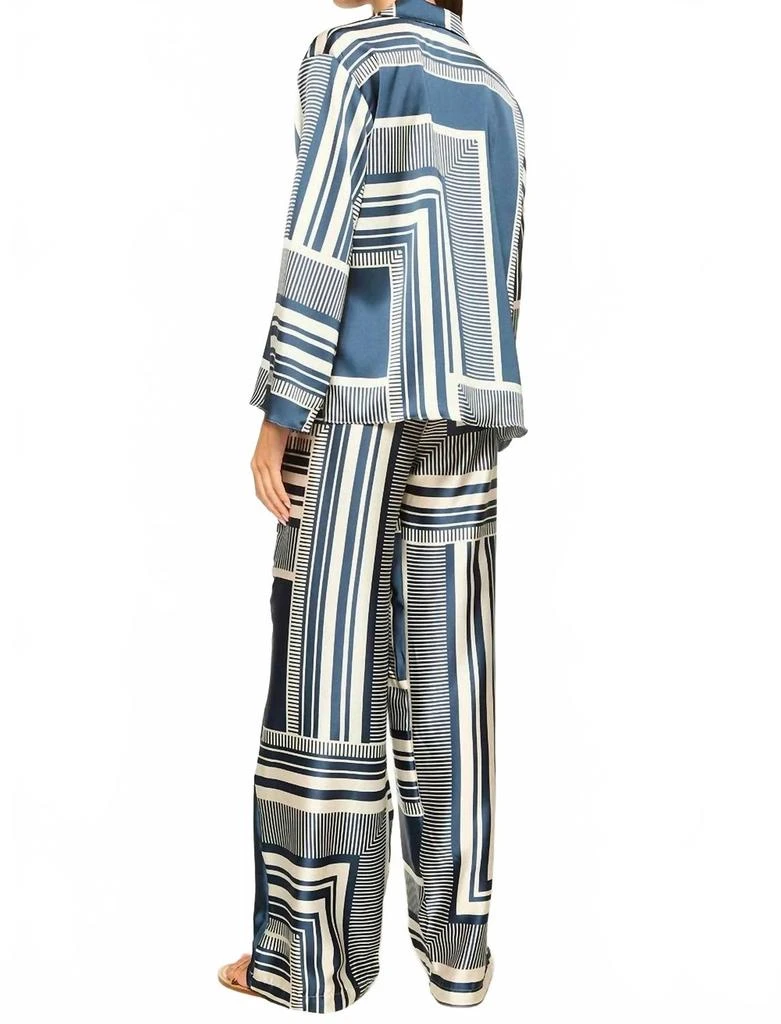 MISA Reshma Pants In Linear Geo 4