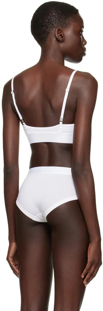 CDLP White Scoop Bralette 3