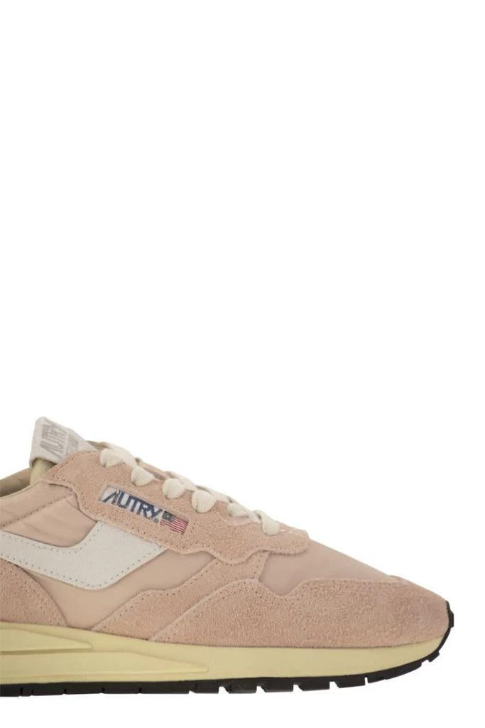 Autry Autry Reelwind - Suede And Technical Textile Trainer 6