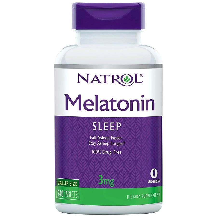 Natrol Melatonin 3mg, Sleep Support, Tablets 1