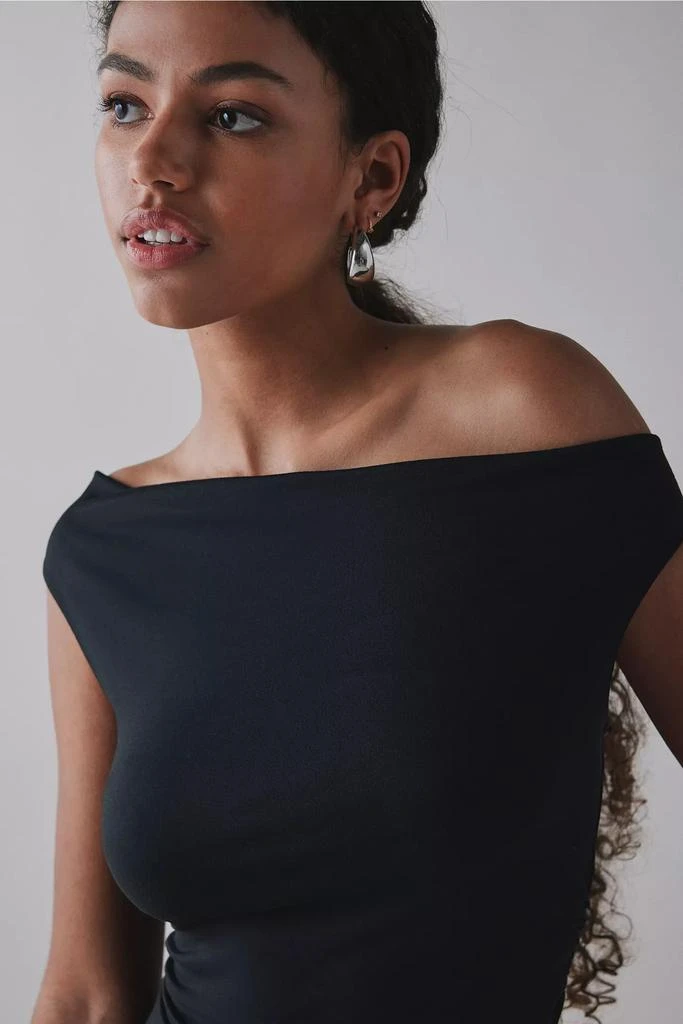 Urban Outfitters UO Happy Hour Asymmetrical Off-The-Shoulder Mini Dress 3