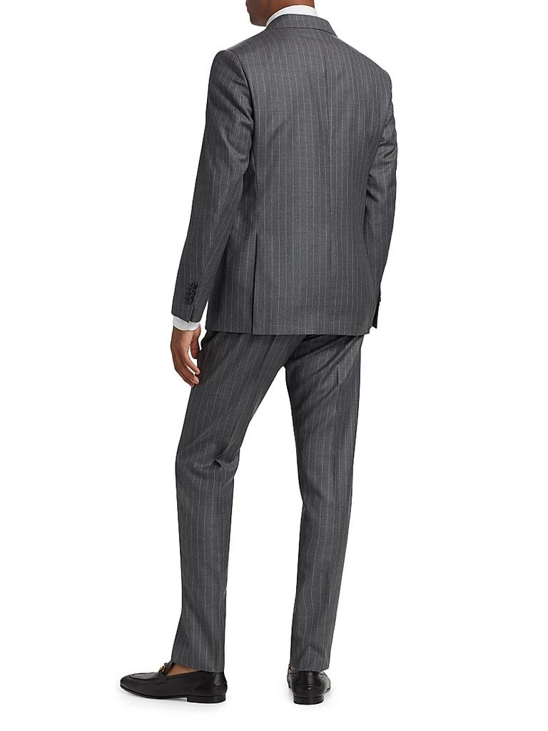 Saks Fifth Avenue COLLECTION Pinstriped Wool Single-Breasted Suit 5