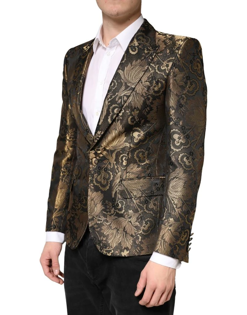 Dolce 
Gabbana Jacquard Single Breasted Tuxedo Men
s Blazer 2