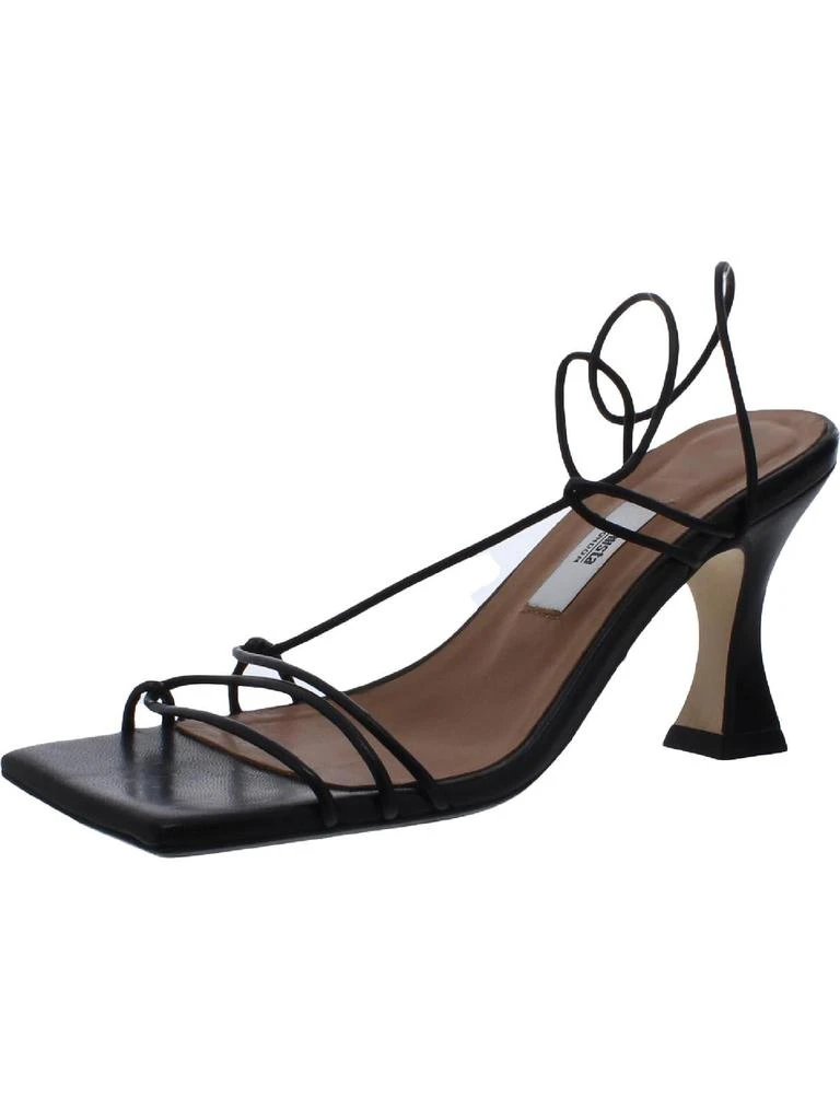 MIISTA Sally Womens Leather Slip On Kitten Heels 2