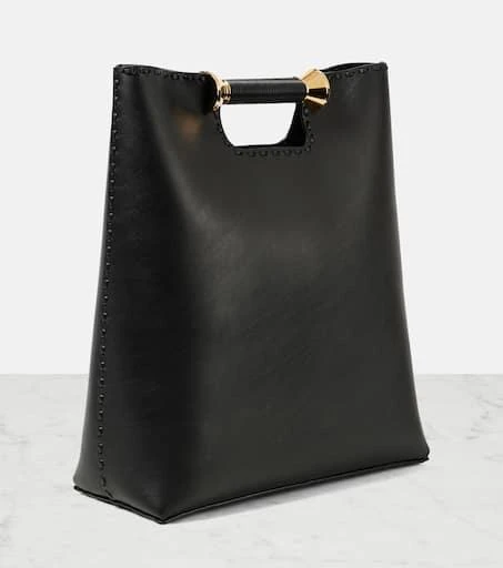 Alaïa Bobine leather tote bag 4
