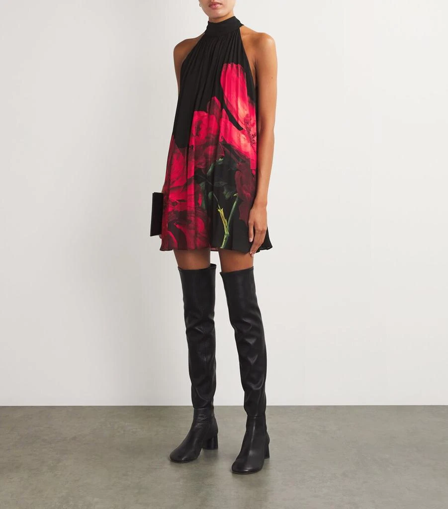 Alice + Olivia Peony Print Mini Dress 2