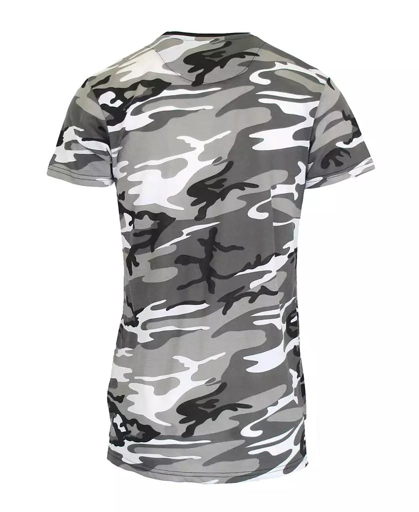 Galaxy By Harvic Men's Camo Printed Short Sleeve Crew Neck T-shirt 2