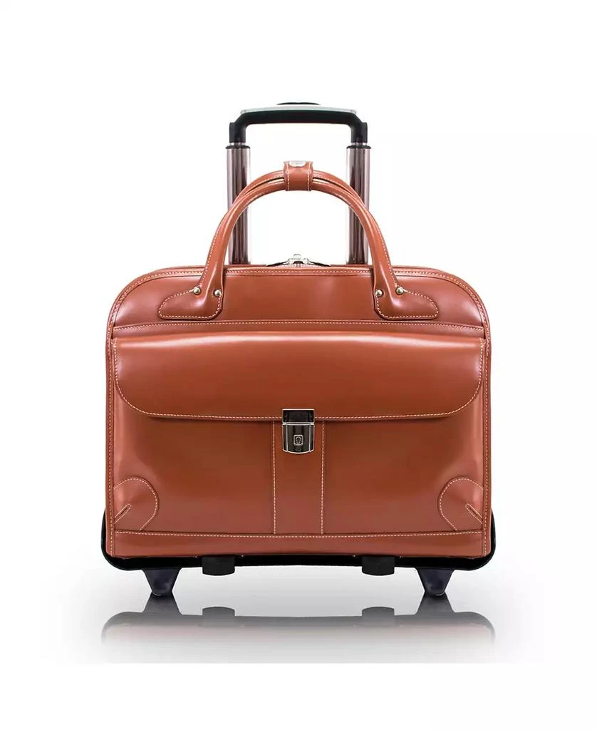 McKlein Lakewood, 15" Fly-Through Checkpoint-Friendly Ladies Laptop Briefcase 9