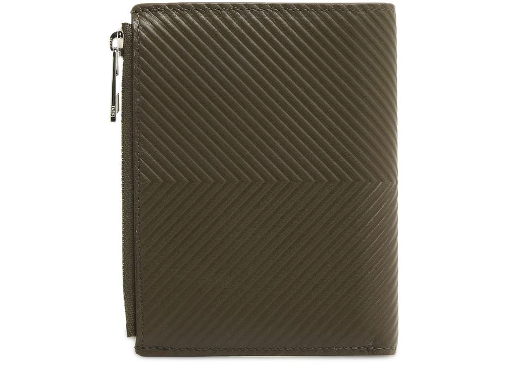 Loewe Slim compact wallet in classic textured calf leather 4