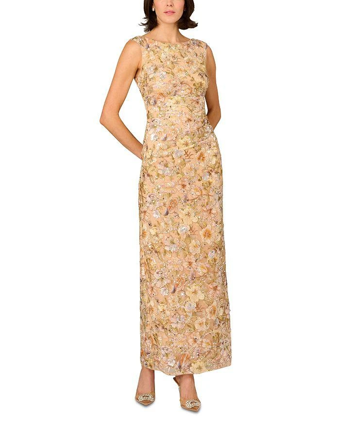 Emalia Sequined Lace Midi-Dress  On Sale Now with Up to 41% Off | Discover  Exclusive Deals & Savings at BeyondStyle  Authentic LOVESHACKFANCY  squareneck|Women's|women's|floral|contemporary|floor-length|sequin|lace |modern|dresses|column gown ...