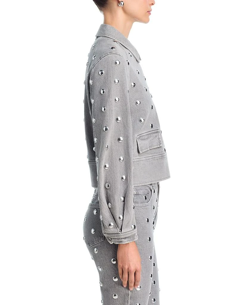 Cinq à Sept Harriet Studded Denim Jacket 4