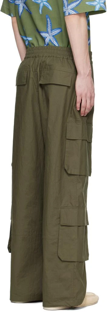 AFTER PRAY Khaki Utility Cargo Pants 3