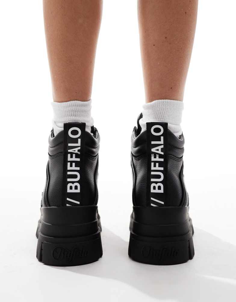 Buffalo Buffalo Aspha NC mid boot in black