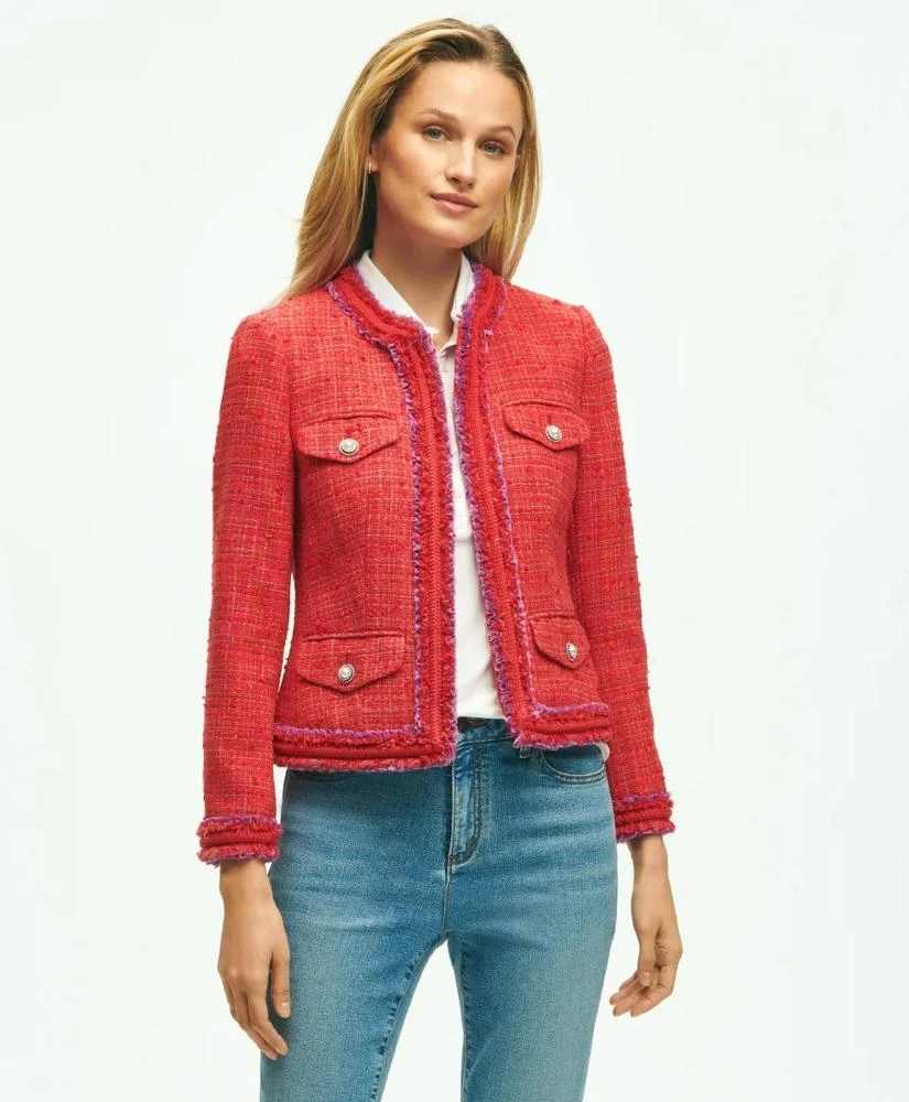 Brooks Brothers Boucle Tweed Jacket 1