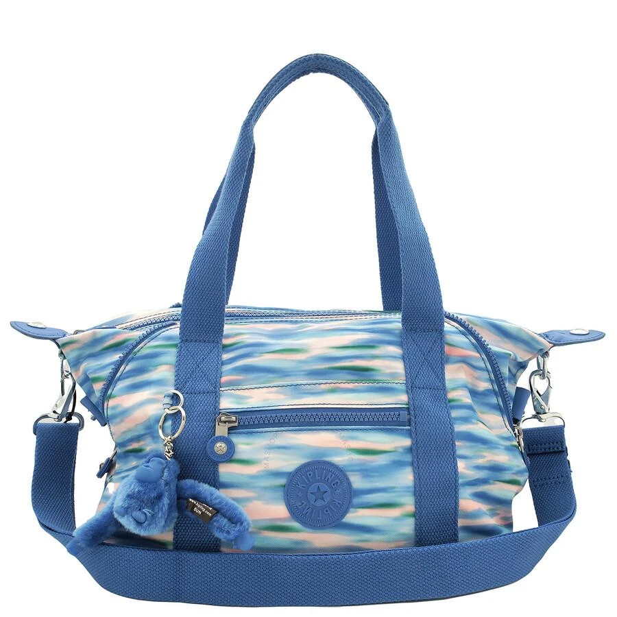 Kipling Diluted Blue Art Mini Tote Bag 1