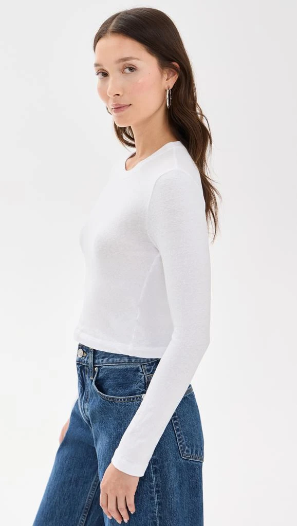 James Perse Long Sleeve Cropped Tee 3