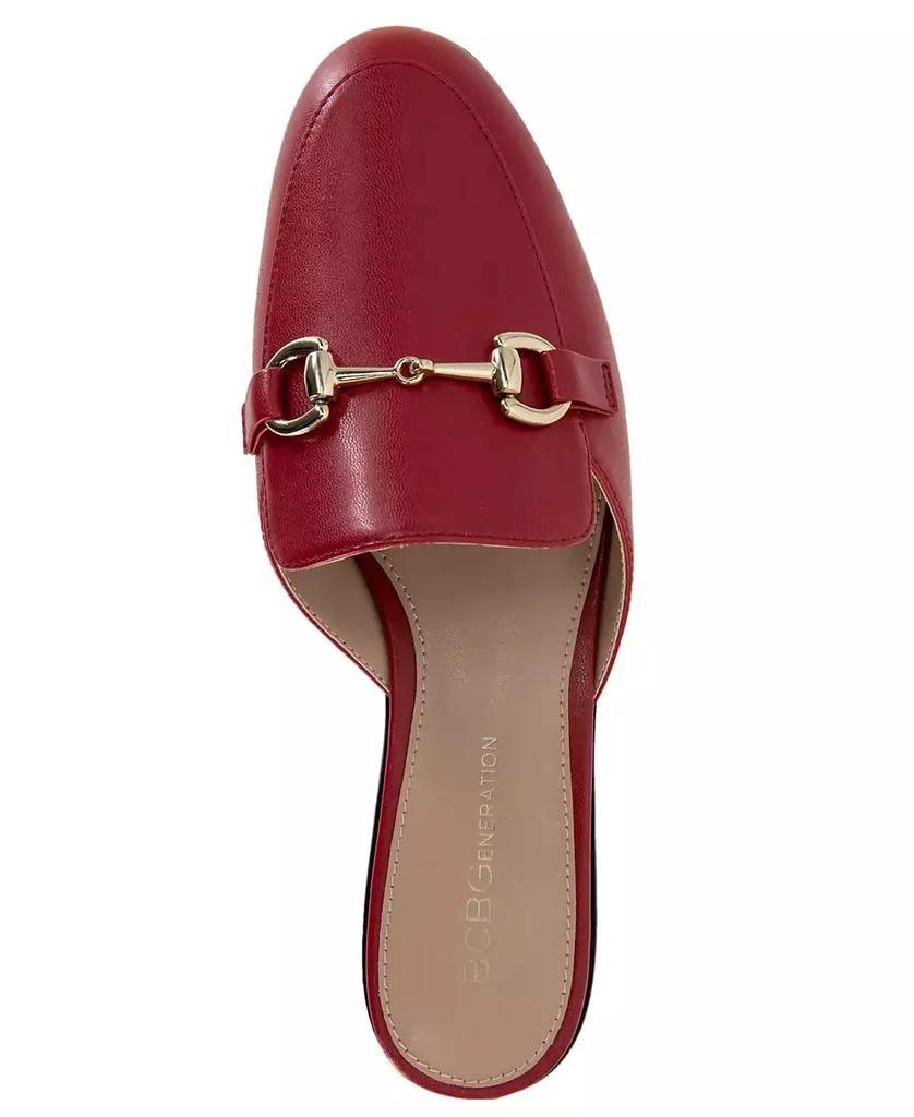 BCBG Women
s Zorie Tailored Slip-On Loafer Mules 4