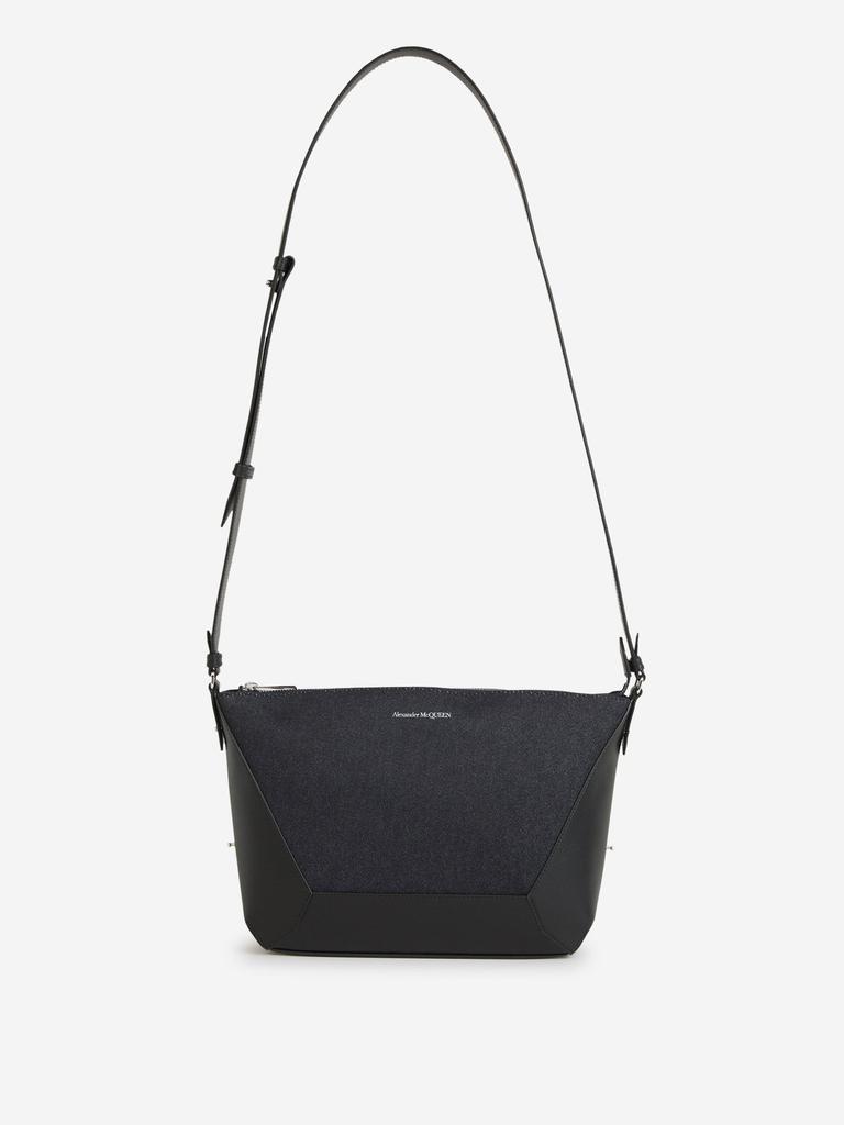 Alexander McQueen Black nylon The Harness shopping bag