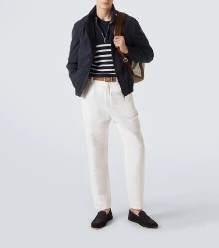 Brunello Cucinelli Suede penny loafers 2