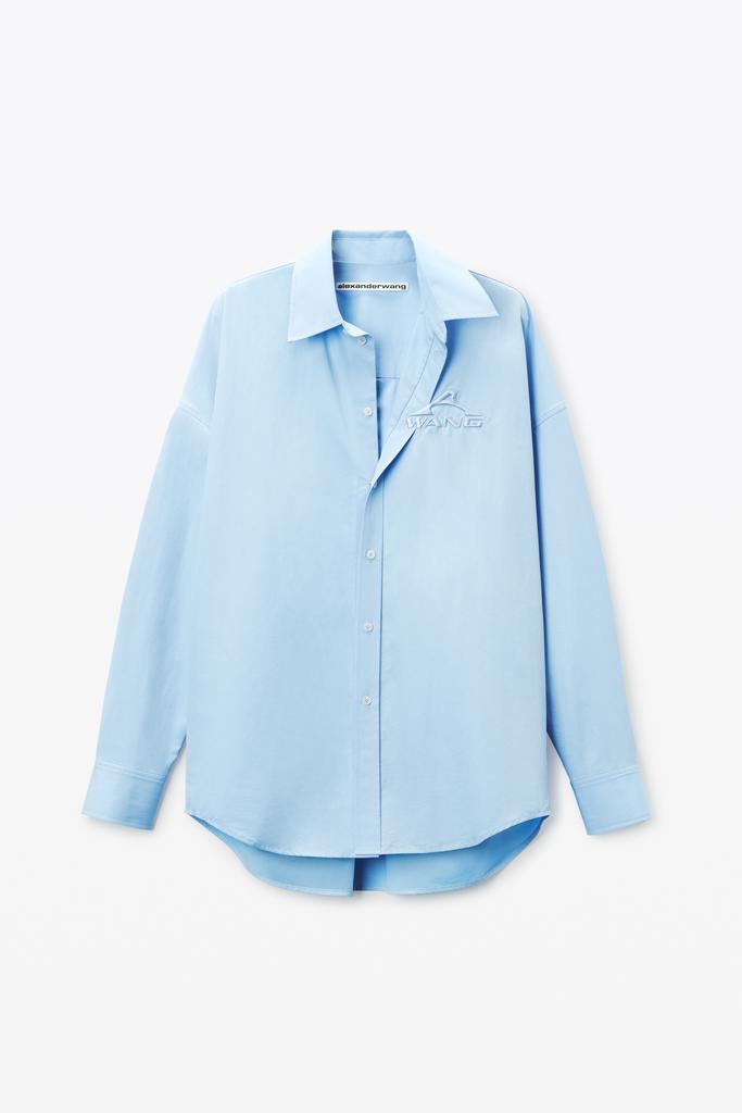 Alexander Wang Oversized Organic Cotton Shirt