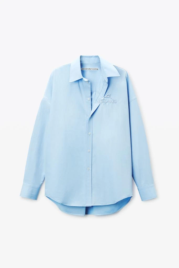 Alexander Wang Oversized Organic Cotton Shirt 2