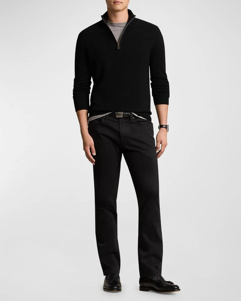Ralph Lauren Men's Wool Quarter-Zip Sweater 4