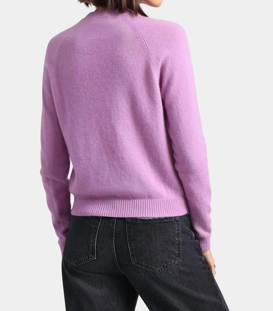 Minnie Rose Minnie Rose - Cashmere Long Sleeve Shrunken Top 2