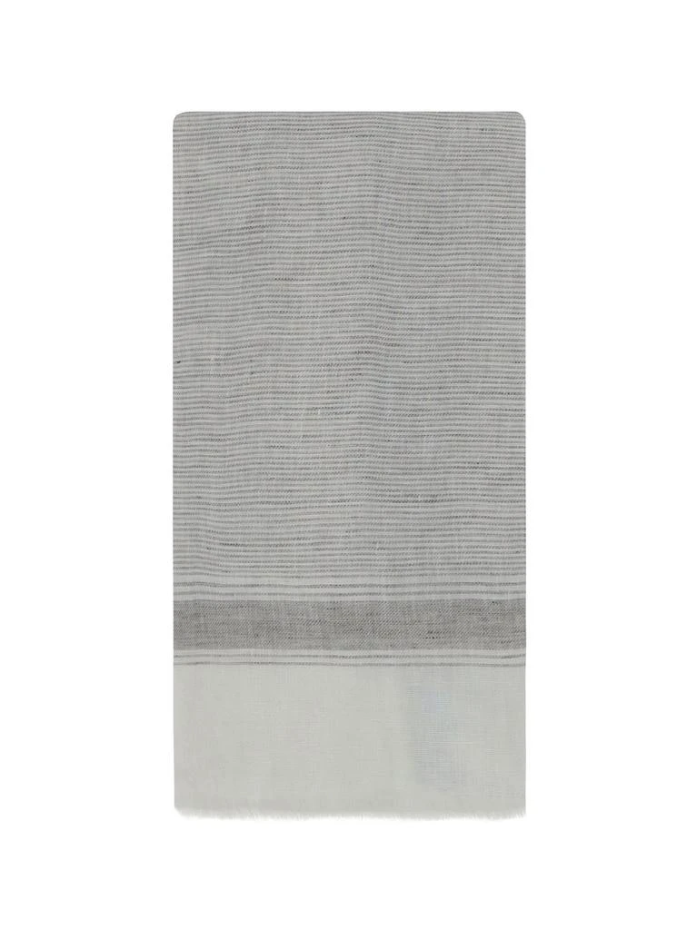 Brunello Cucinelli Brunello Cucinelli Striped Scarf 1