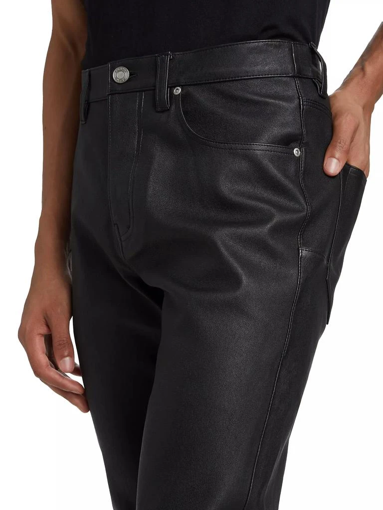 Purple Brand Stretch Leather Skinny Pants 6