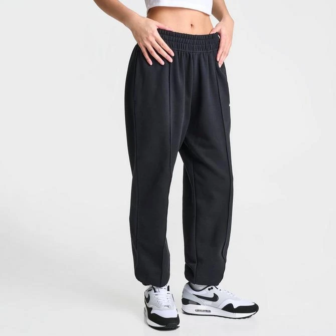 NIKE Women's Nike Sportswear Swoosh Loose Fleece Jogger Pants 5