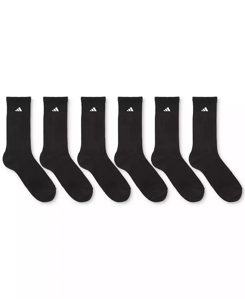 adidas Men's Cushioned Athletic 6-Pack Crew Socks 12