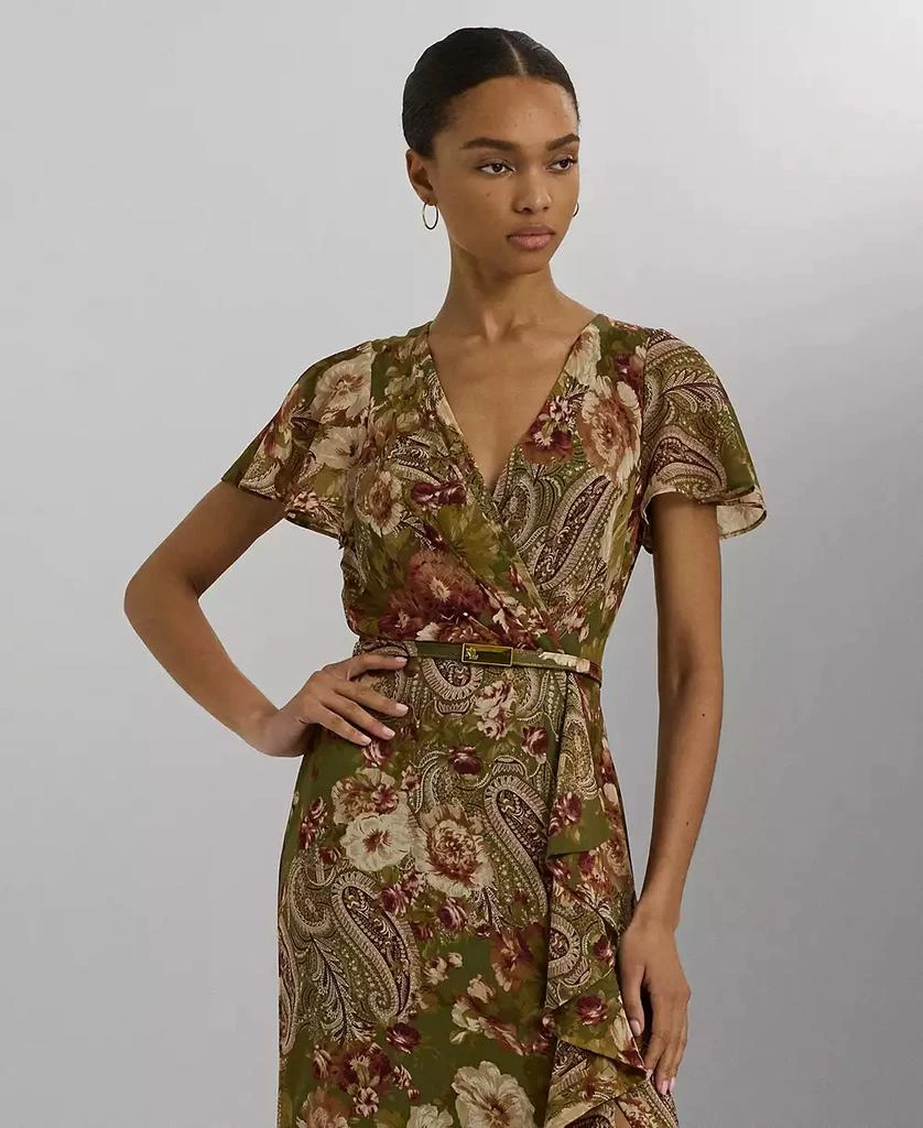 Ralph Lauren Women's Belted Floral Gown 3