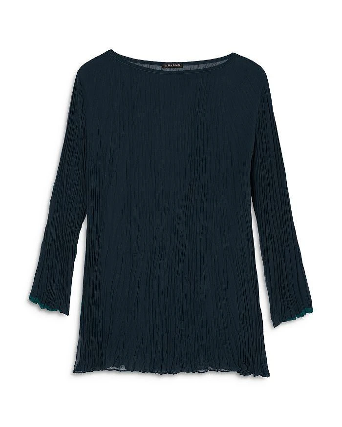 Eileen Fisher Bateau Neck Tunic Sweater 5