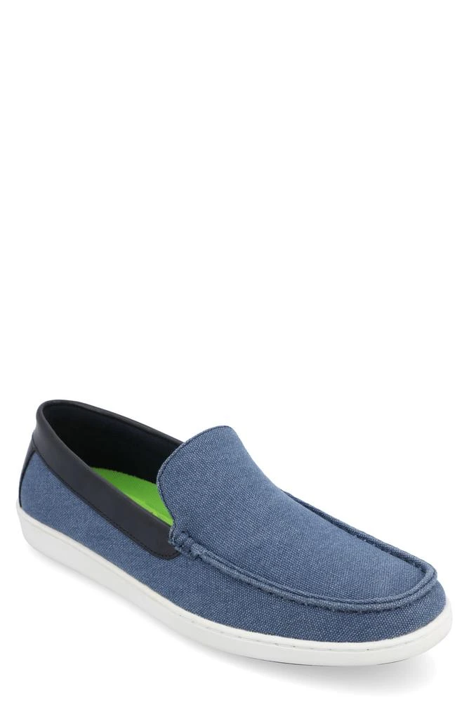 Vance Co. Corey Moc Toe Twill Loafer 1