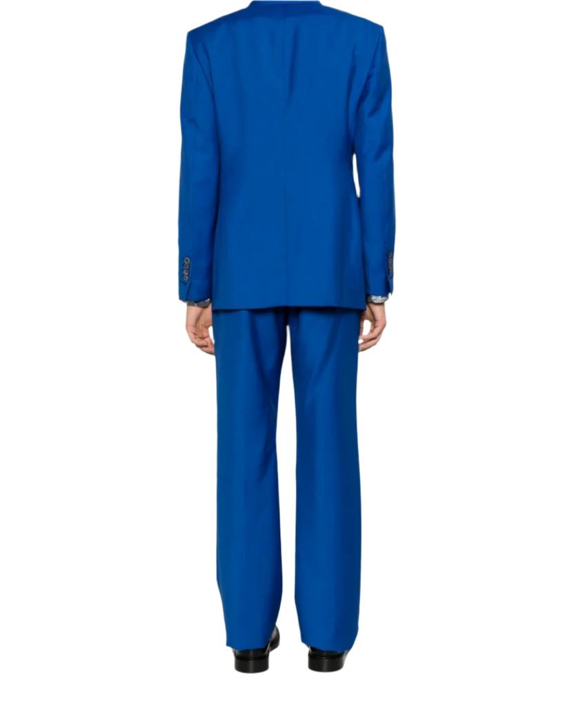 Tom Ford Mens Double Breasted Suit in Blue