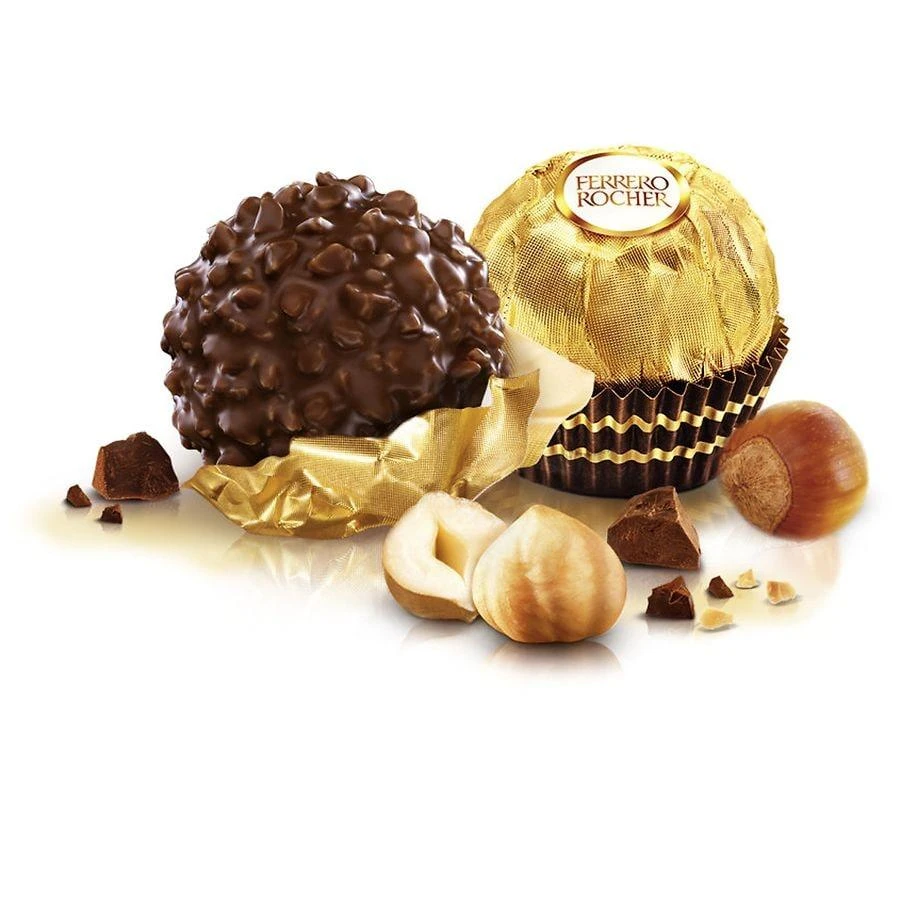 FERRERO ROCHER Premium Gourmet Gift Box Milk Chocolate Hazelnut 7