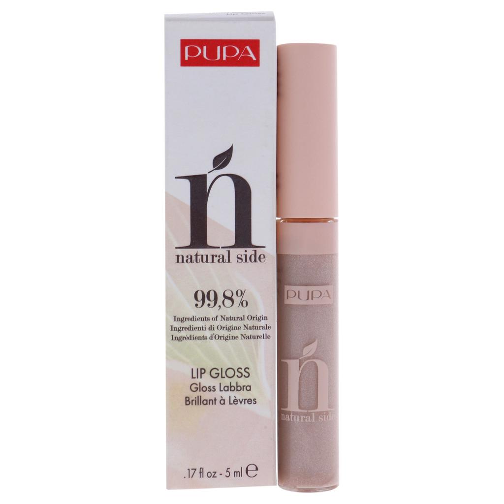 PUPA Milano Natural Side Lip Gloss - 001 Light Rose by  for Women - 0.17 oz Lip Gloss