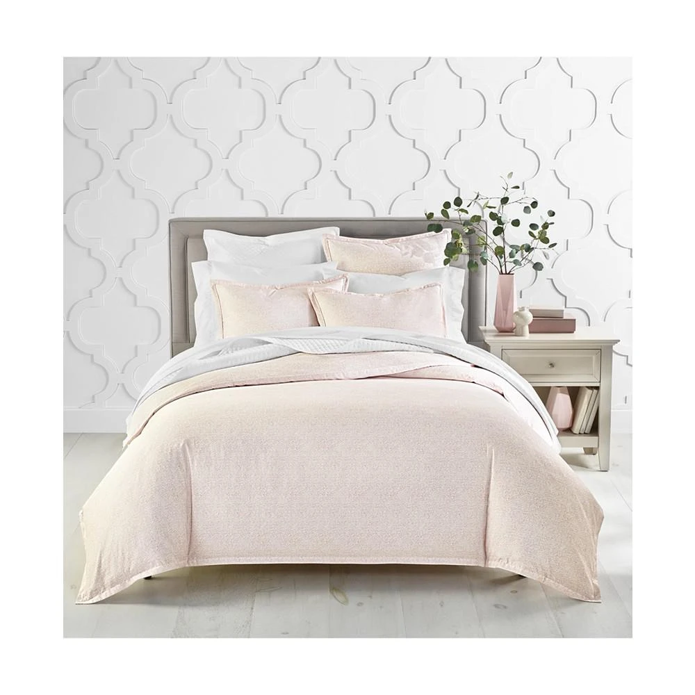 Charter Club CLOSEOUT! Sleep Luxe Leopard Petal 800 Thread Count 3-Pc. Duvet Cover Set, Full/Queen, Created for Macy's 2