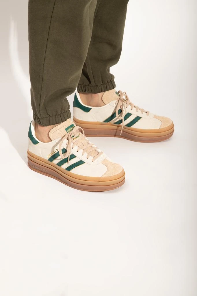adidas gazelle silver green womens Adidas | Gazelle Bold Sneakers for Women