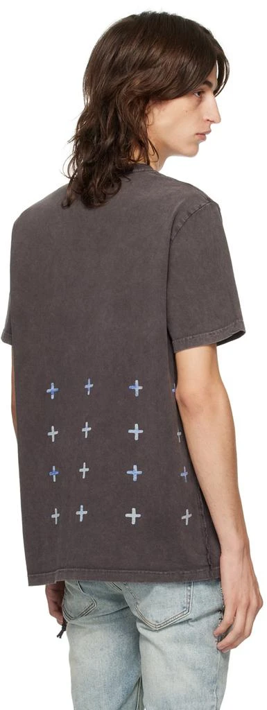 Ksubi Brown Crewneck Sinners Kash T-Shirt 3