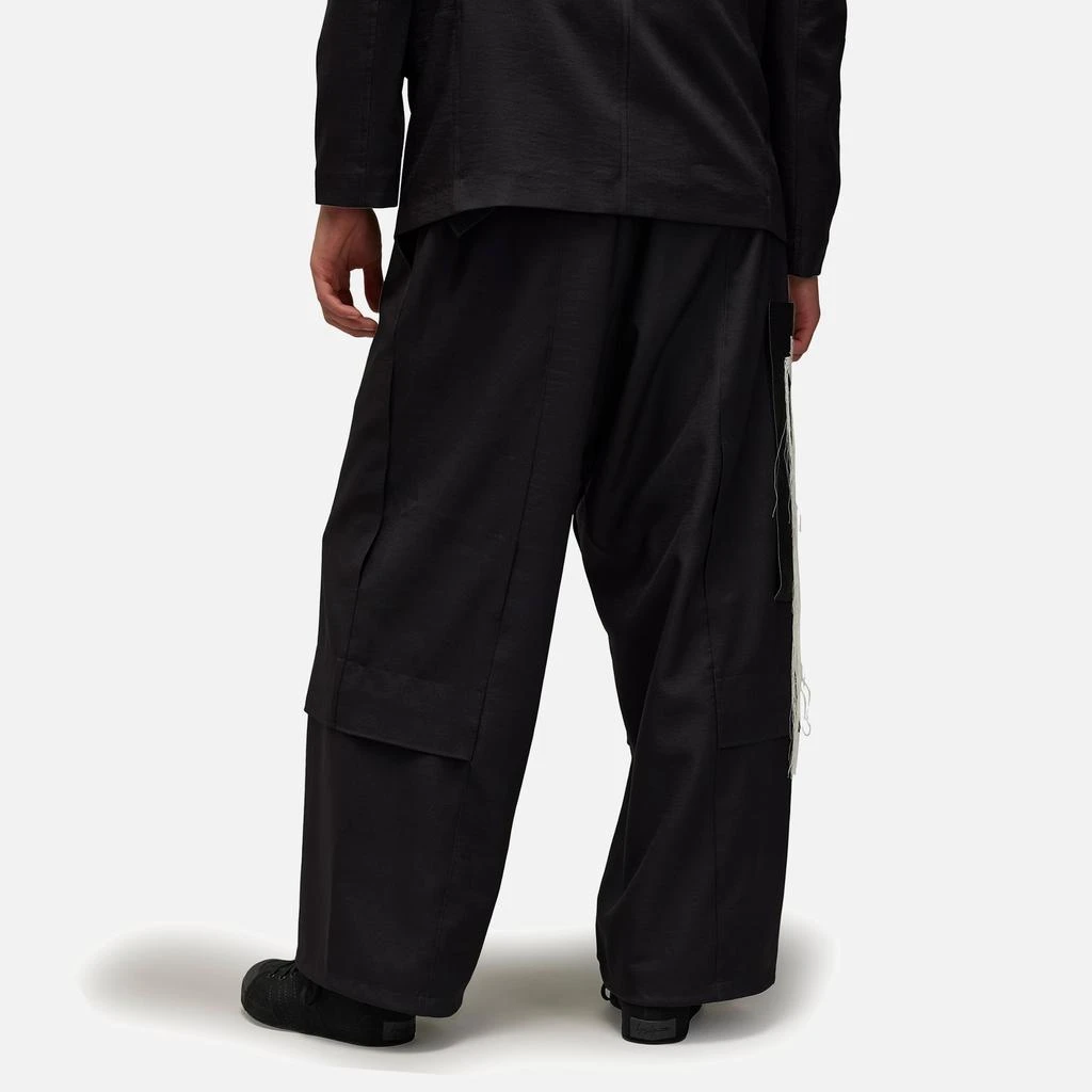 Y-3 Sport Uniform Twill Wide-Leg Trousers 2