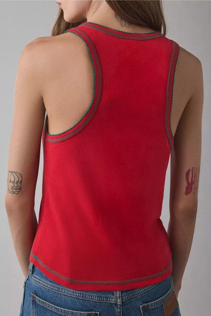 Urban Outfitters Silver Creek Camp Icon Applique Graphic Tank Top 4