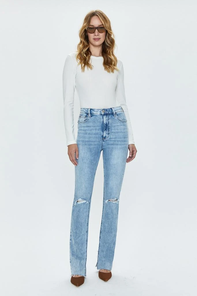 Pistola Denim Colleen High Rise Slim Boot - Villa 1