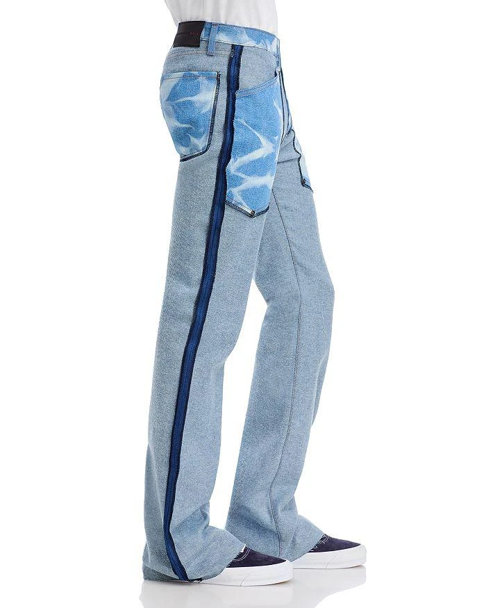 MONFRÈRE Flare Jeans in Bleached Indigo 5
