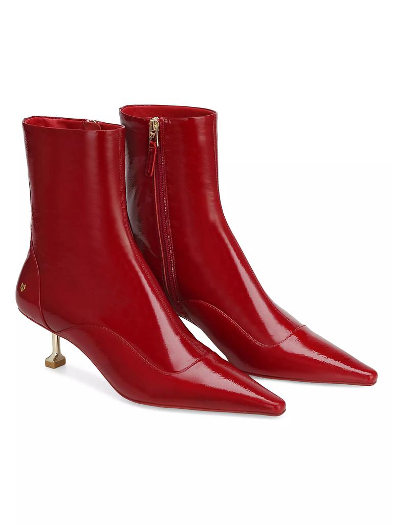 Naked Wolfe Tempting Crinkle Patent Leather Boots