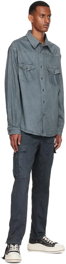 Faith Connexion Grey Cotton Shirt 4